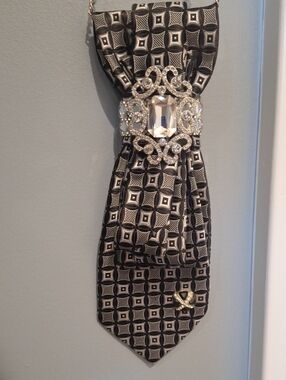 Colours Upcycled Necktie Necklace